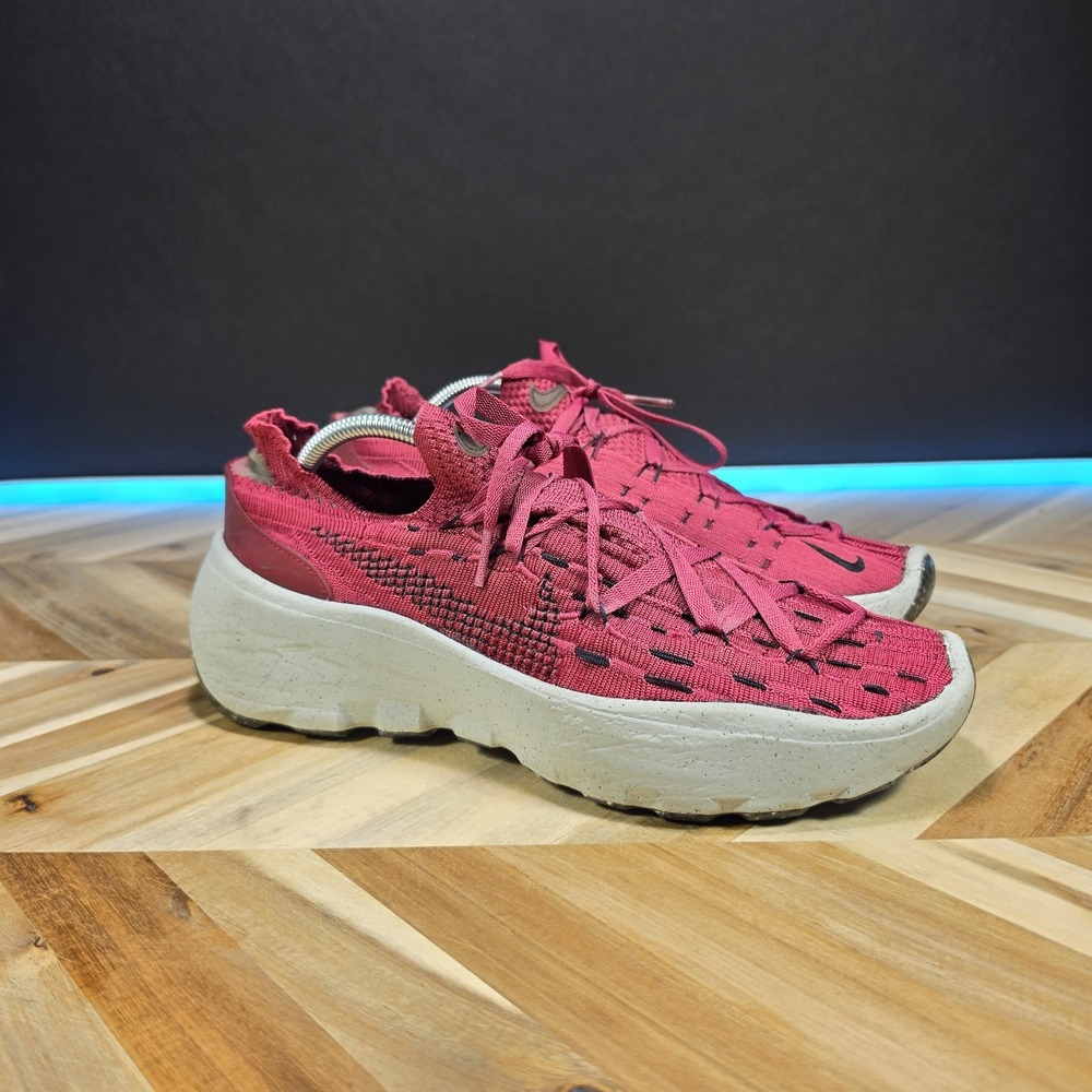 Nike DA2725-600 Space Hippie 04 Women's Size 12 Sweet Beet FlyKnit Shoes